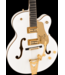 Gretsch Synchromatic Falcon Hollow Body Single-Cut with Bigsby, Ebony FB, Snowcrest White
