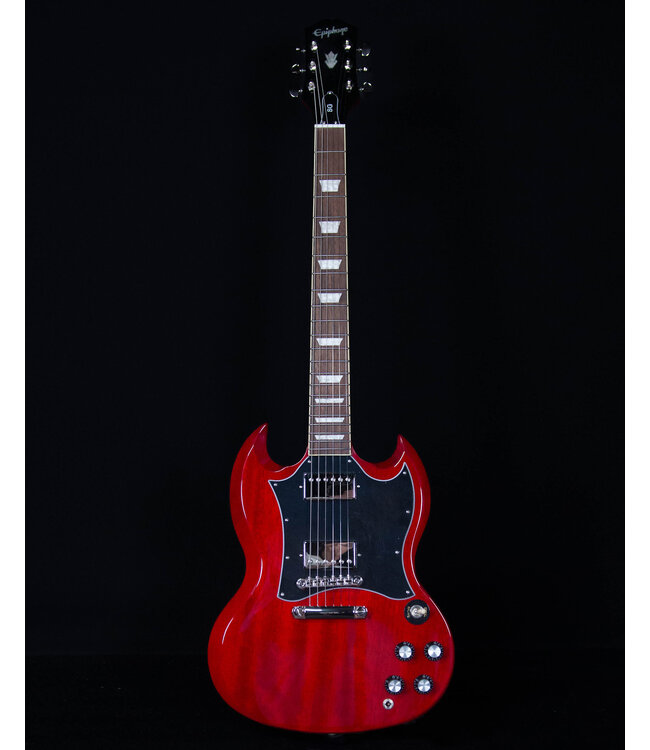 Epiphone SG Standard, Cherry (Premium Gig Bag Icluded)