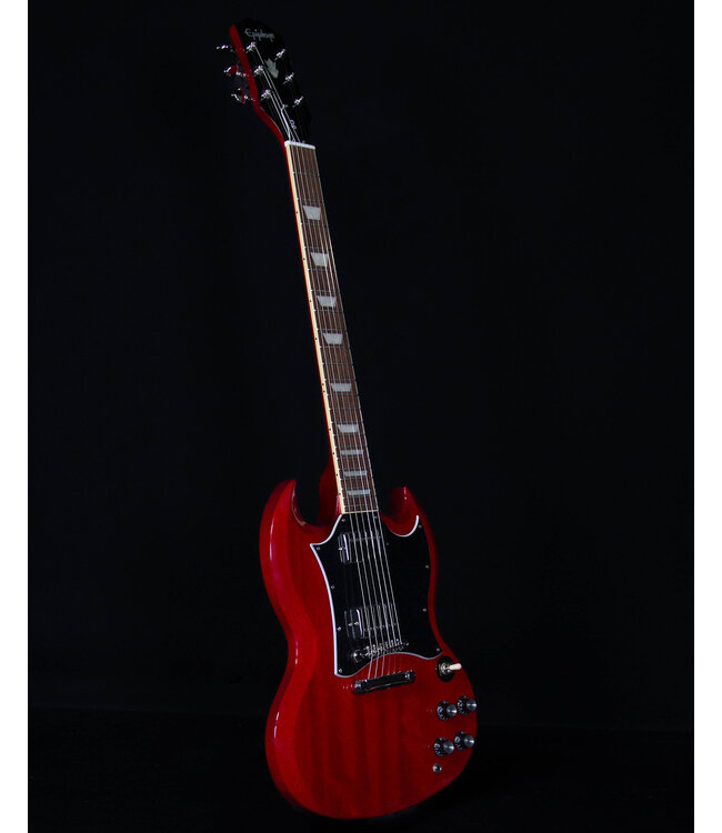 Epiphone SG Standard, Cherry (Premium Gig Bag Icluded)