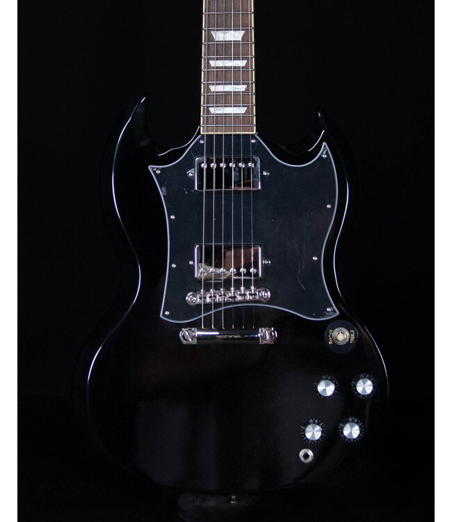 Epiphone SG Standard, Ebony (Premium Gig Bag Included)