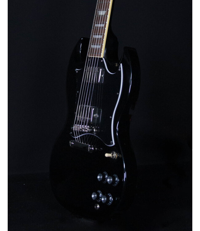 Epiphone SG Standard, Ebony (Premium Gig Bag Included)