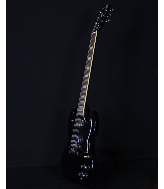Epiphone SG Standard, Ebony (Premium Gig Bag Included)