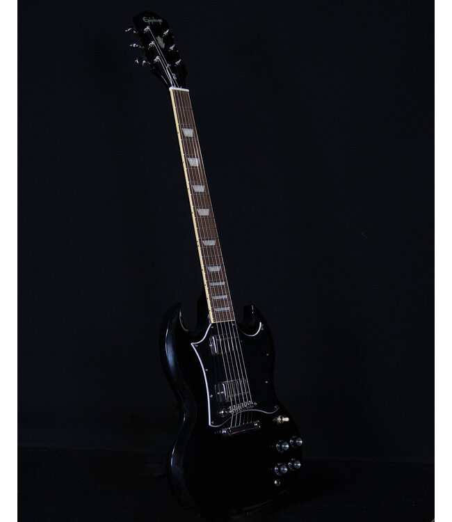 Epiphone SG Standard, Ebony (Premium Gig Bag Included)