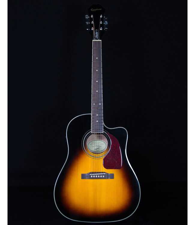 Epiphone J-45 EC Studio, Solid Top Acoustic/Electric, Vintage Sunburst