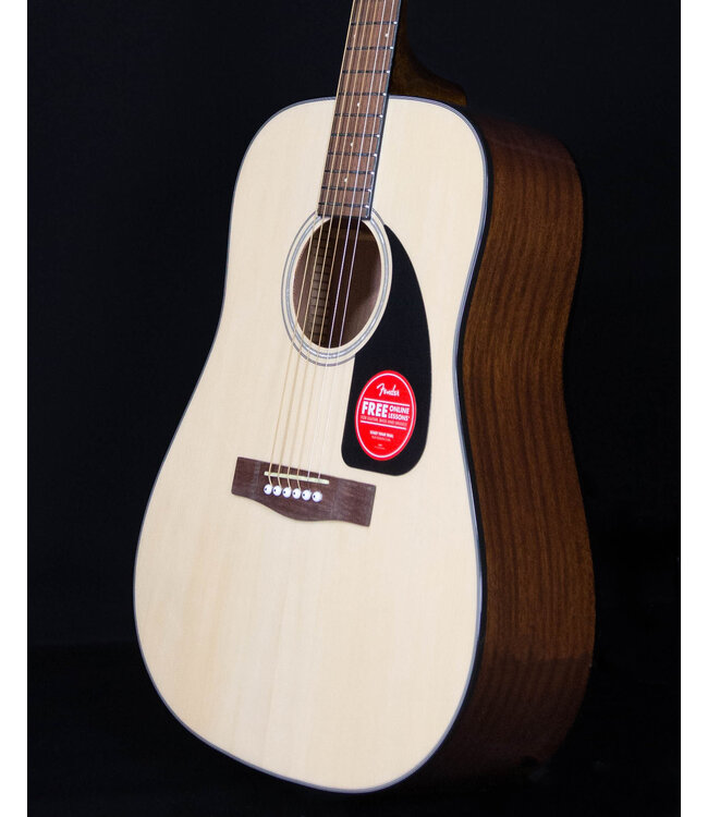 Fender CD-60 Dreadnought V3 with Case, Walnut FB, Natural