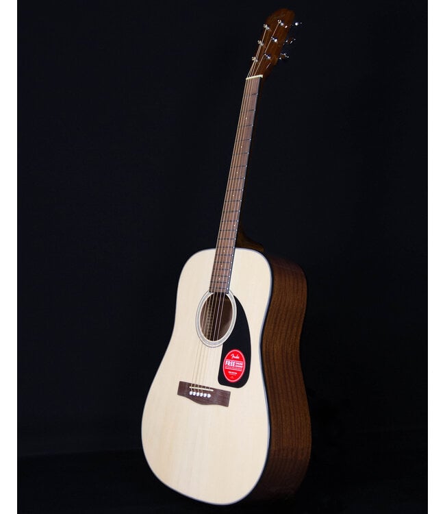 Fender CD-60 Dreadnought V3 with Case, Walnut FB, Natural