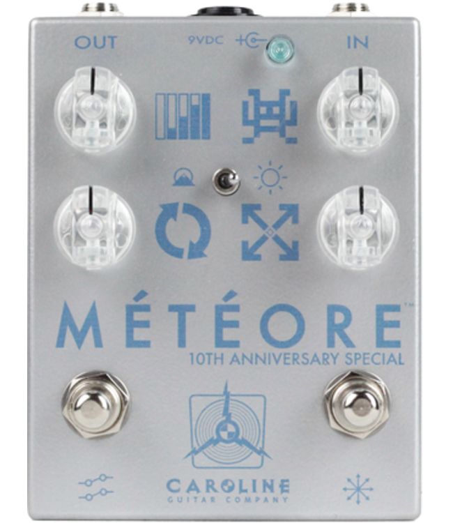 Caroline Meteore Lo-Fi Reverb Pedal - 10th Anniversary Special