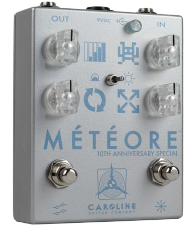 Caroline Meteore Lo-Fi Reverb Pedal - 10th Anniversary Special