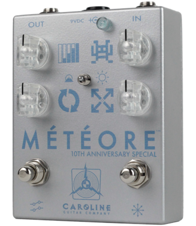 Caroline Meteore Lo-Fi Reverb Pedal - 10th Anniversary Special