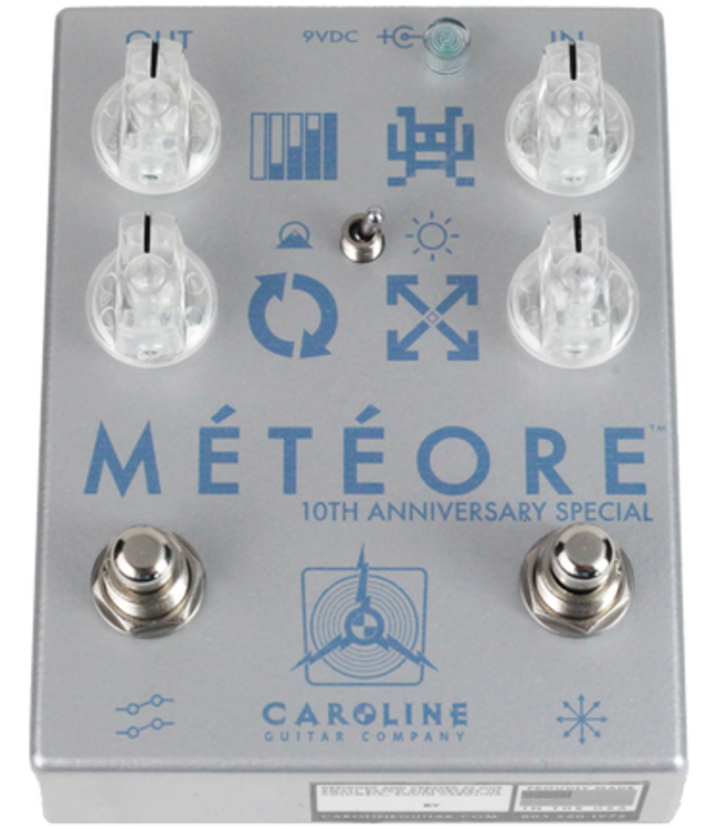 Caroline Meteore Lo-Fi Reverb Pedal - 10th Anniversary Special