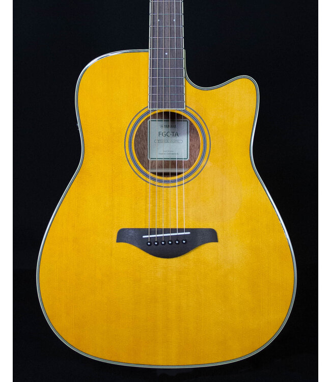 Yamaha FGC-TA TransAcoustic, Vintage Tint