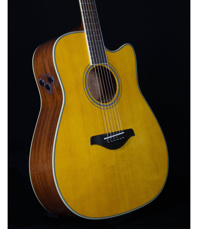 Yamaha FGC-TA TransAcoustic, Vintage Tint