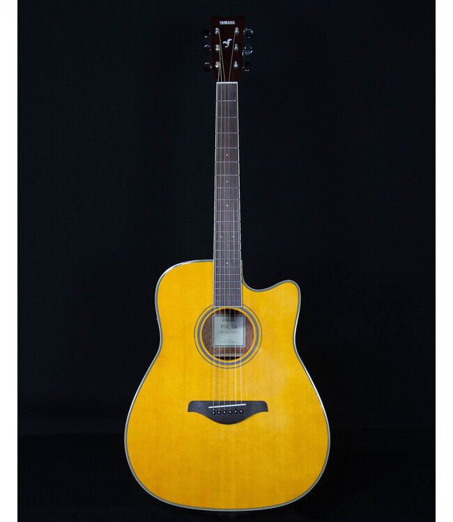 Yamaha FGC-TA TransAcoustic, Vintage Tint