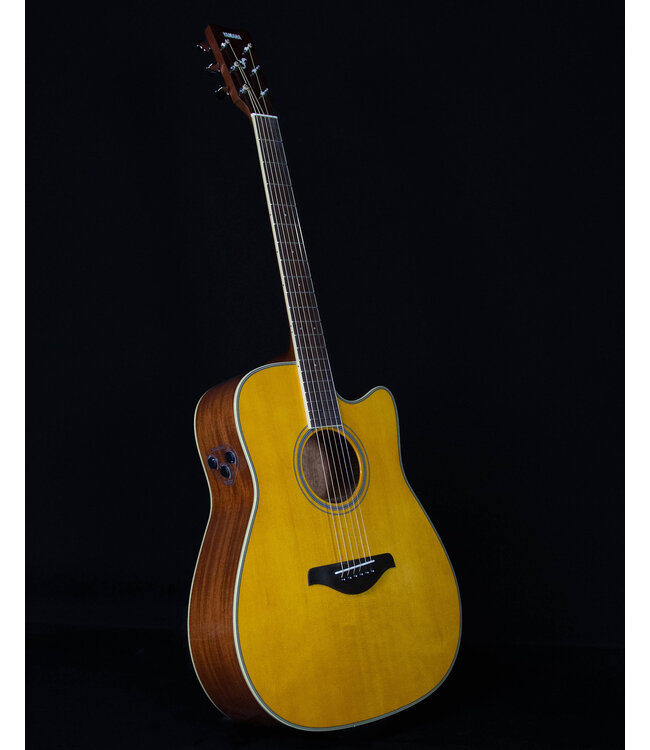 Yamaha FGC-TA TransAcoustic, Vintage Tint