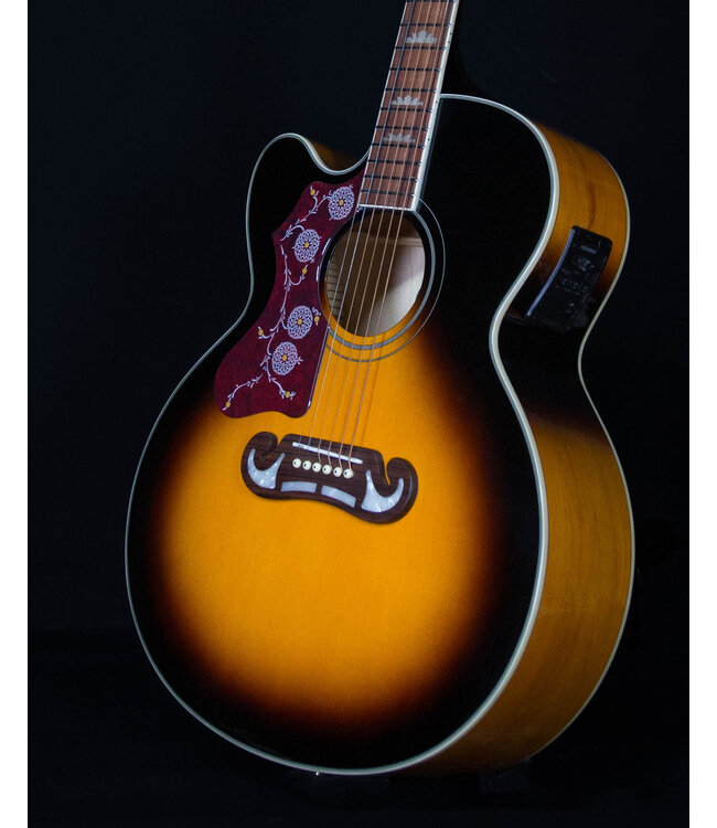Epiphone J-200 EC Studio, Vintage Sunburst  (Left-handed)