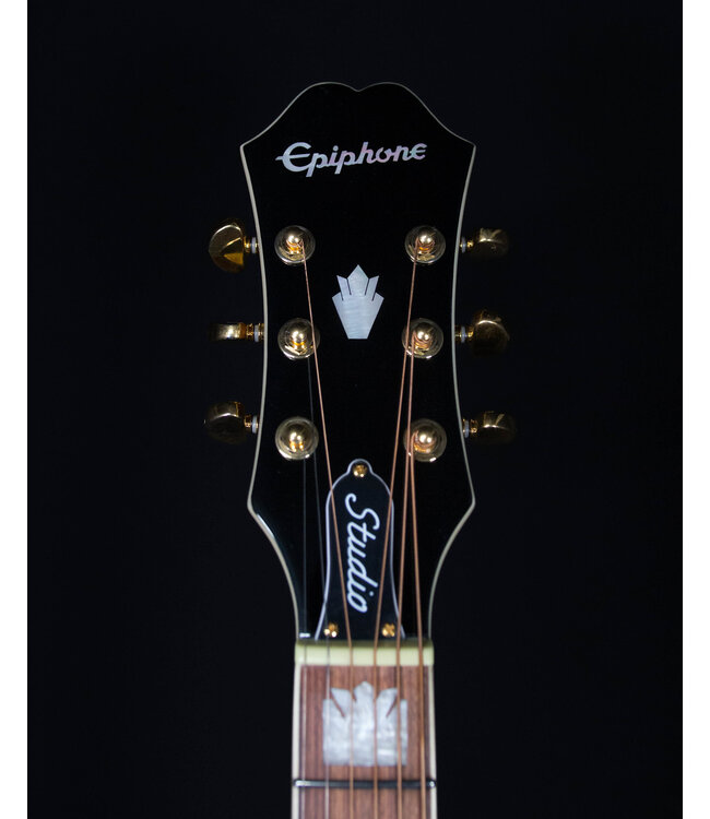 Epiphone J-200 EC Studio, Vintage Sunburst  (Left-handed)