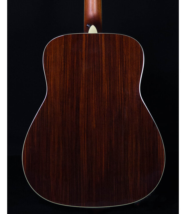 Yamaha FG830 Solid Top Acoustic, Rosewood Back and Sides, Tobacco Brown Sunburst