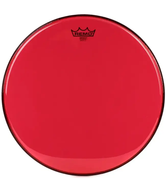 Remo 16" Ambassador Colortone Batter Drum Head, Red