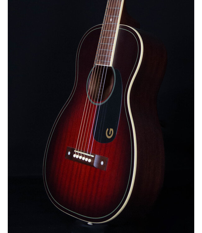 Gretsch Jim Dandy Parlor, Walnut FB, Deep Cherry Burst