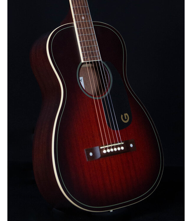 Gretsch Jim Dandy Parlor, Walnut FB, Deep Cherry Burst