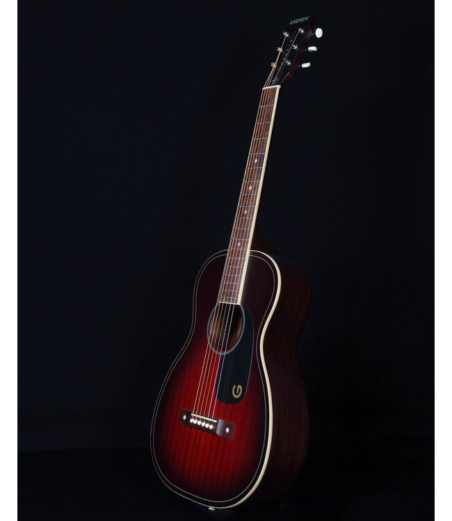 Gretsch Jim Dandy Parlor, Walnut FB, Deep Cherry Burst