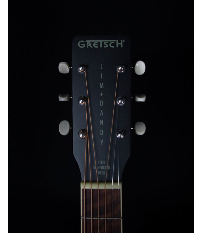 Gretsch Jim Dandy Parlor, Walnut FB, Deep Cherry Burst