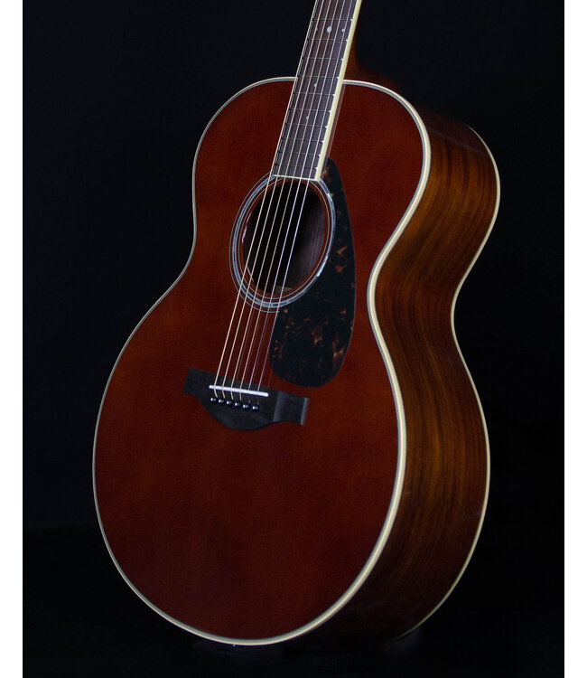 Yamaha LTD LJ6RDTHB Grand Auditorium Acoustic Electric Guitar with Hard Bag