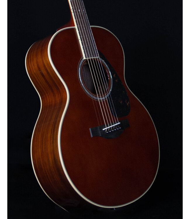 Yamaha LTD LJ6RDTHB Grand Auditorium Acoustic Electric Guitar with Hard Bag