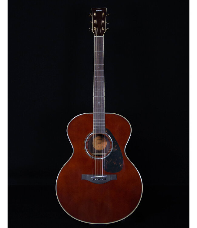 Yamaha LTD LJ6RDTHB Grand Auditorium Acoustic Electric Guitar with Hard Bag