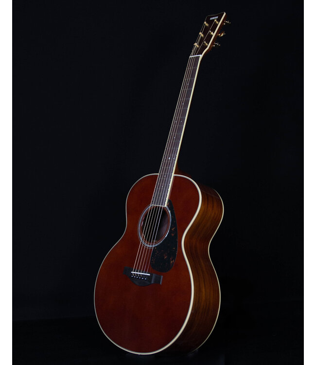 Yamaha LTD LJ6RDTHB Grand Auditorium Acoustic Electric Guitar with Hard Bag