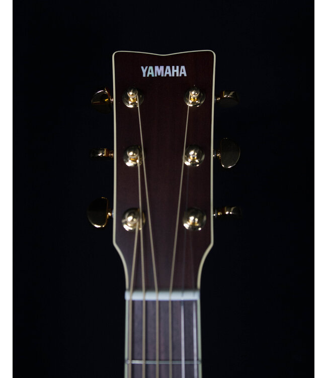 Yamaha LTD LJ6RDTHB Grand Auditorium Acoustic Electric Guitar with Hard Bag