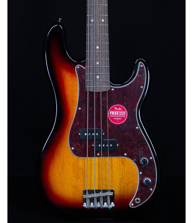 Squier Classic Vibe '60s Precision Bass, Laurel FB, 3-Color Sunburst