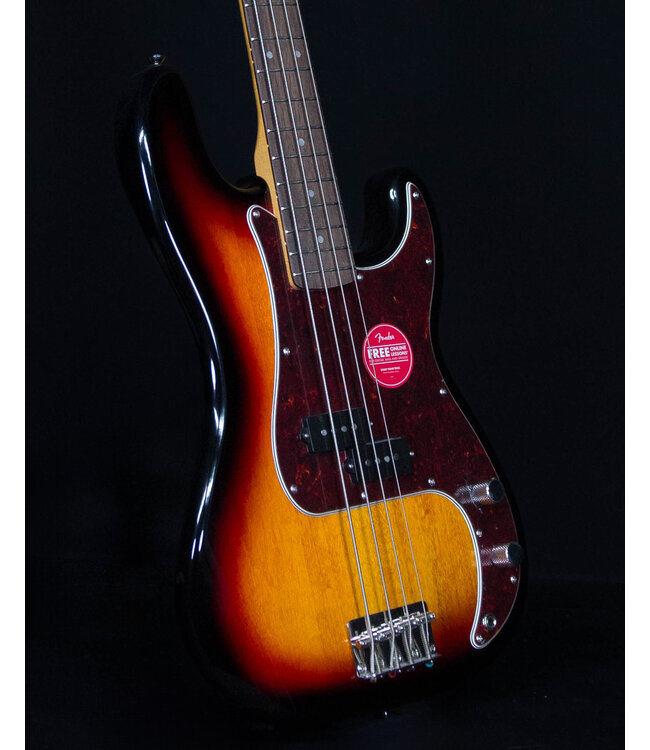 Squier Classic Vibe '60s Precision Bass, Laurel FB, 3-Color Sunburst