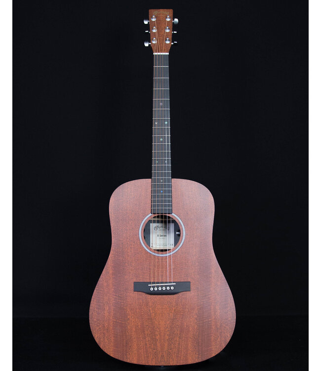 Martin D-X1E Acoustic Electric, Mahogany