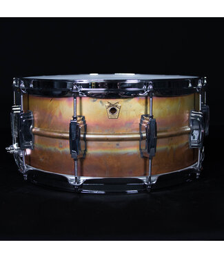 Ludwig Ludwig 14" x 6.5" Raw Bronze Snare Drum, Imperial Lugs