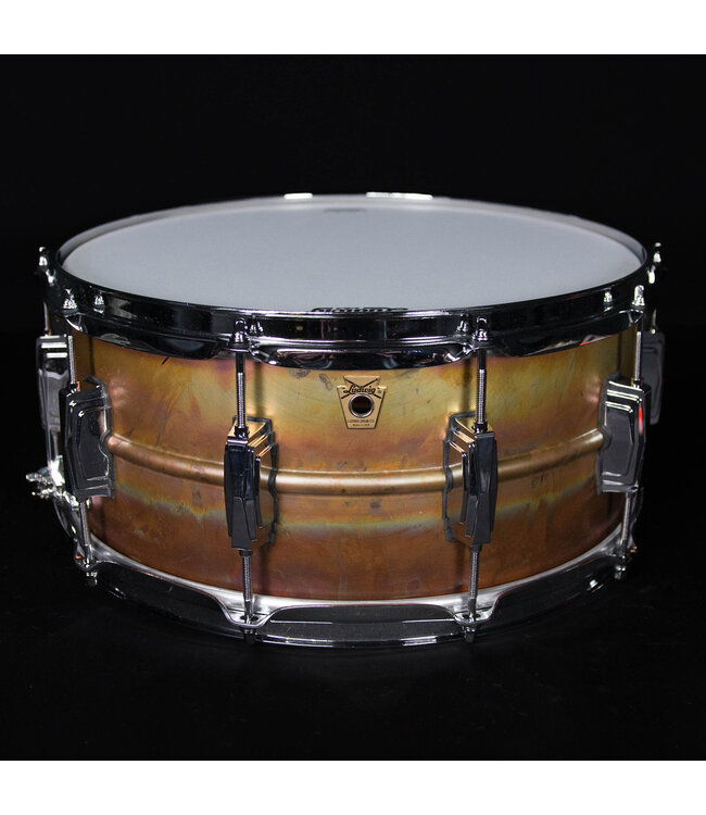 Ludwig 14" x 6.5" Raw Bronze Snare Drum, Imperial Lugs