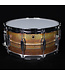 Ludwig 14" x 6.5" Raw Bronze Snare Drum, Imperial Lugs