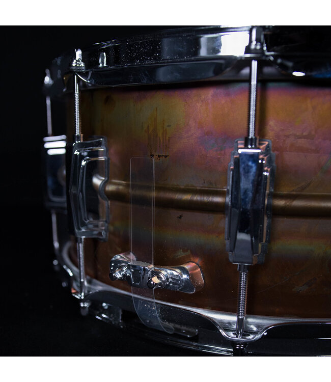 Ludwig 14" x 6.5" Raw Bronze Snare Drum, Imperial Lugs