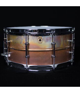 Ludwig Ludwig 14"  x 6.5" Raw Bronze Snare Drum, Tube Lugs