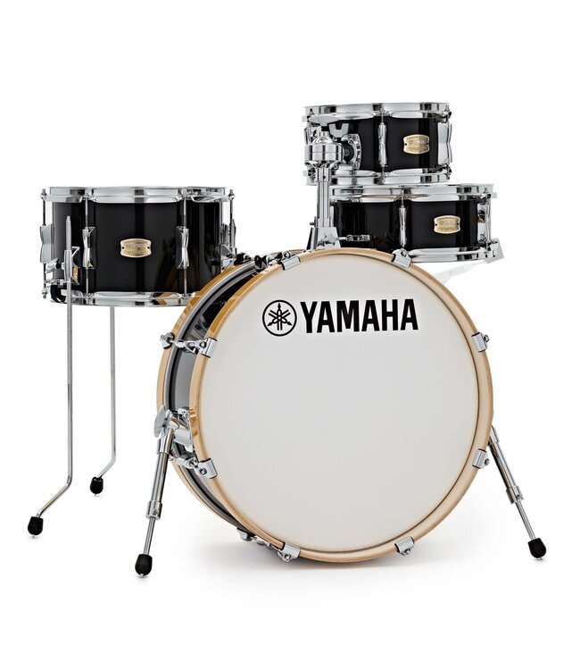 Yamaha Stage Custom Birch 4 Piece Hip Kit Shell Pack, Raven Black