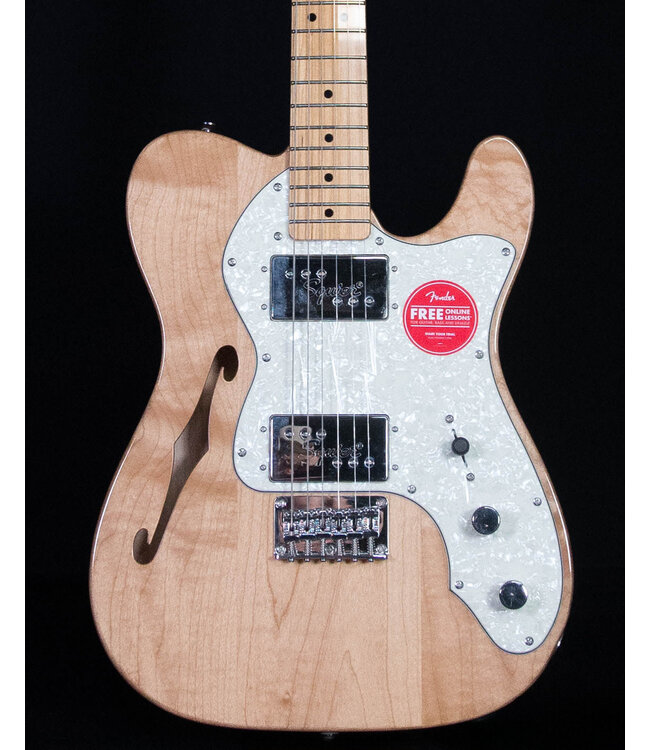 Squier Classic Vibe '70s Telecaster Thinline, Maple FB, Natural