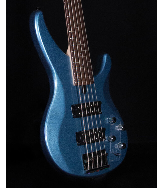 Yamaha TRBX305 5-String Bass, Factory Blue