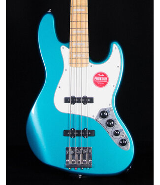 Squier Squier Classic Vibe Active '70s Jazz Bass, Maple FB, Ocean Turquoise