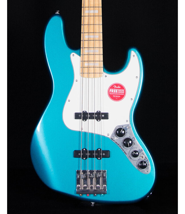 Squier Classic Vibe Active '70s Jazz Bass, Maple FB, Ocean Turquoise