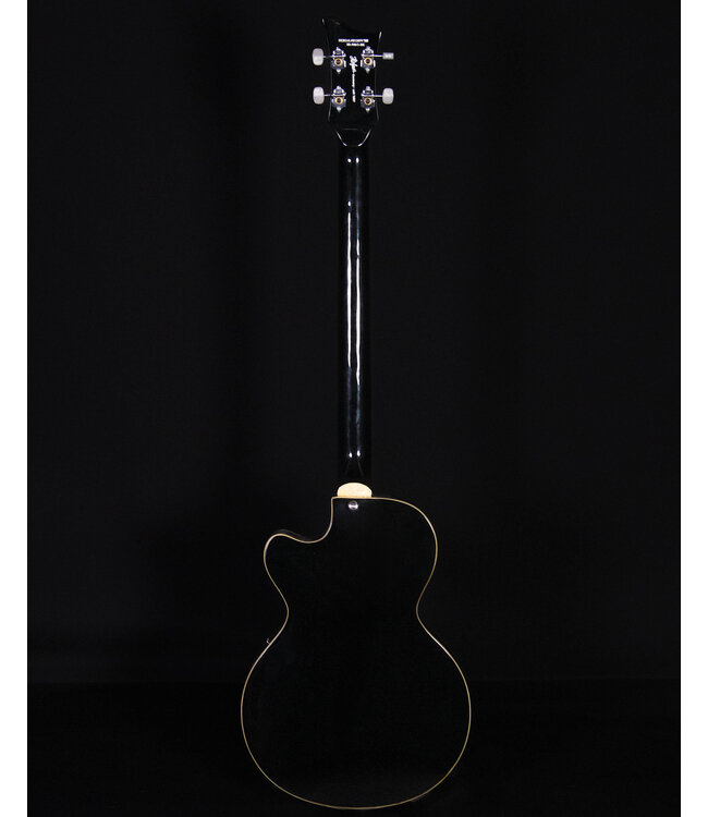 Hofner Ignition PRO Club 4-String Bass, Transparent Black, Teacup knobs