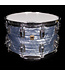 Ludwig 14" x  8" Classic Maple Snare Drum, Sky Blue Pearl, P86C Throw Off