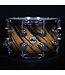 DW 14" x 8" SSC Maple Exotic Snare Drum, Candy Black Burst Over Twisted Ivory Ebony