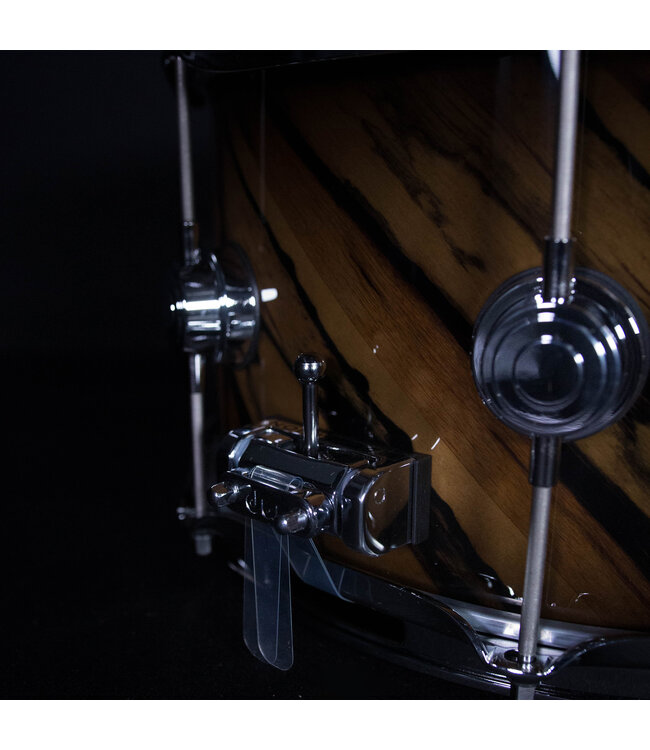DW 13" x 7" SSC Maple Exotic Snare, Twisted Ivory Ebony