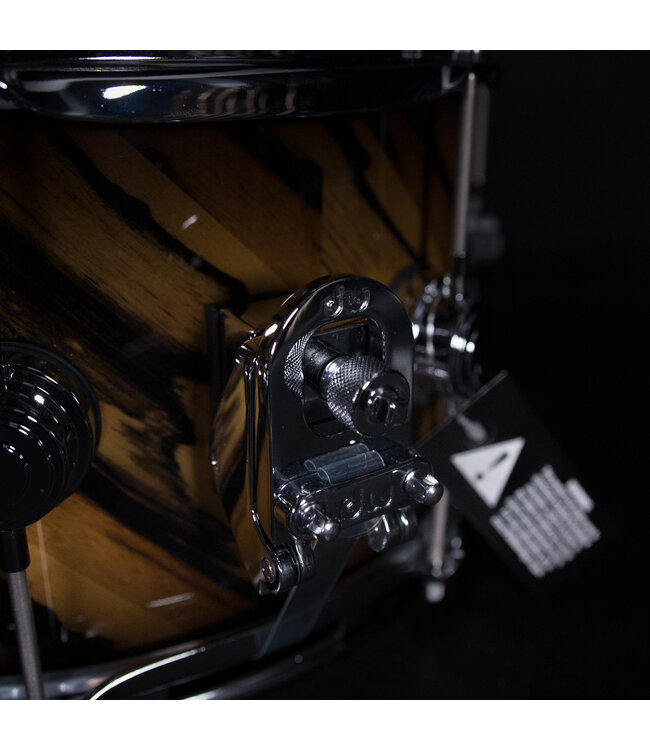 DW 13" x 7" SSC Maple Exotic Snare, Twisted Ivory Ebony