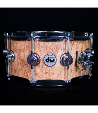 Drum Workshop DW 14" x 6.5" Collector's Series Snare Drum, Vertical Kurillian Birch Exotic, Hard Satin